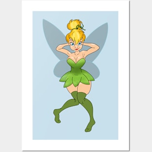 Cheeky Tinkerbell Posters and Art